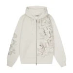 Derschutze ZIP Up Off White