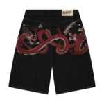 Derschutze Black Raw Jorts