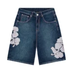 Derschutze Indigo Washed Jorts