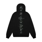 Derschutze Sashiko Hoodie Black