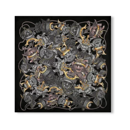 Derschutze Yakuza Scarf Black