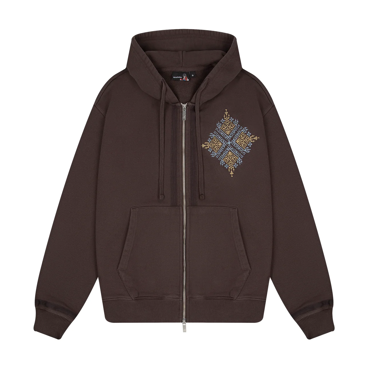 Derschutze ZIP Up Brown Derschutze ZIP Up Brown