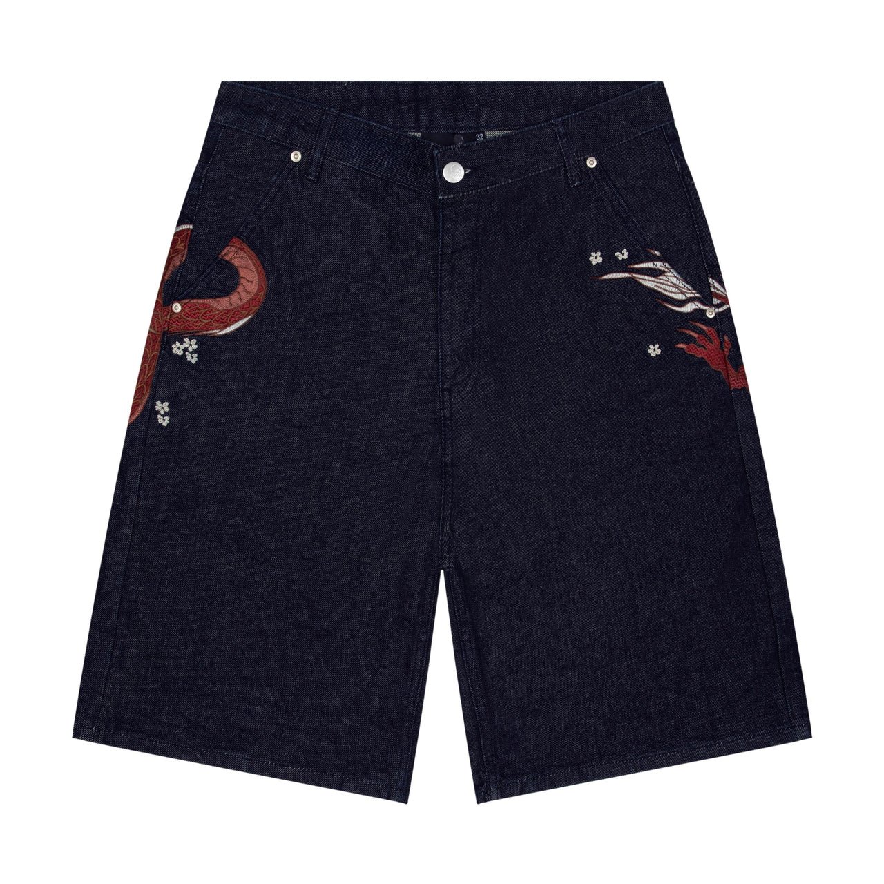 indigo raw Jorts 01 indigo raw Jorts 01